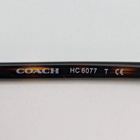 🕶️Coach HC6077 5335 Eyeglasses 53/15 135 /KAG417🕶️ - Picture 3 of 6